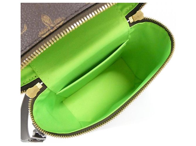 Borsa a mano in scatola verticale Monogram Louis Vuitton Marrone - vista 8