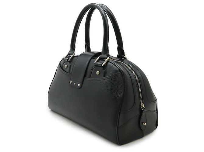 Borsa Louis Vuitton Epi Bowling Montaigne GM Nero - vista 3