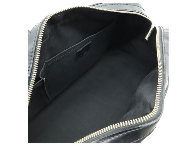 Borsa Louis Vuitton Epi Bowling Montaigne GM Nero - vista 7