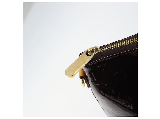 LOUIS VUITTON Borsa Tote Bellevue GM Monogram Vernis Amarante M93589 Auth 159715 Bordò - vista 10