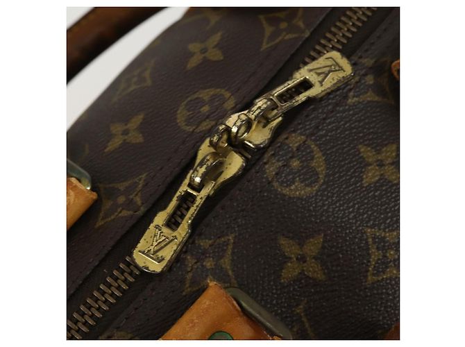 LOUIS VUITTON Borsa Boston Monogram Keepall 45 M41428 LV Auth 158352 Monogramma - vista 17