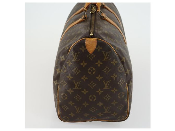 LOUIS VUITTON Borsa Boston Monogram Keepall 45 M41428 LV Auth 158352 Monogramma - vista 4