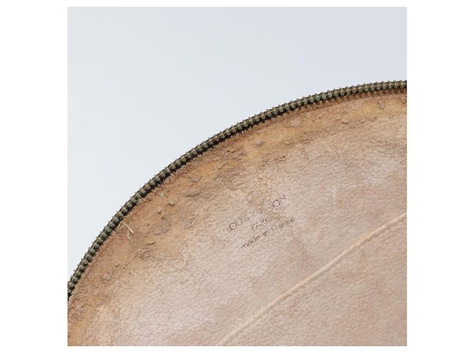LOUIS VUITTON Pochette Cosmética Demi Ronde Monogram M47520 LV Auth BA9257 Monogramma - vista 13