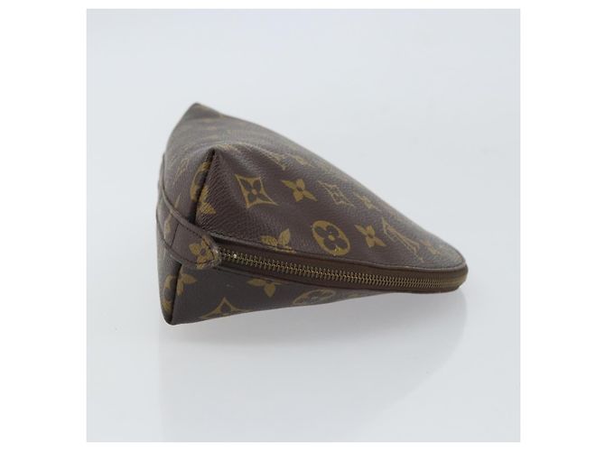 LOUIS VUITTON Pochette Cosmética Demi Ronde Monogram M47520 LV Auth BA9257 Monogramma - vista 4