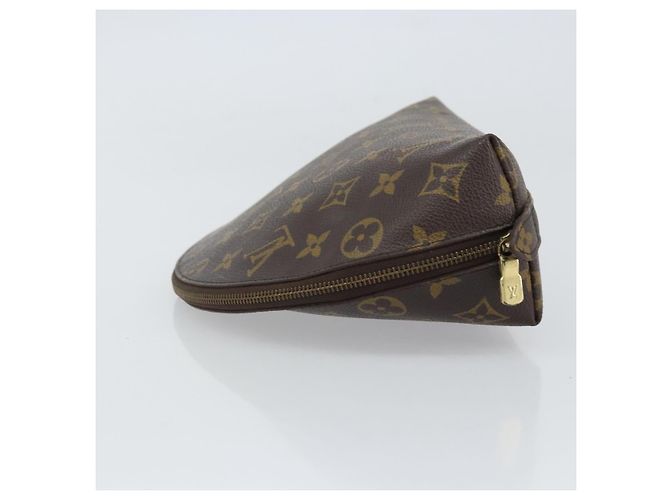 LOUIS VUITTON Pochette Cosmética Demi Ronde Monogram M47520 LV Auth BA9257 Monogramma - vista 5