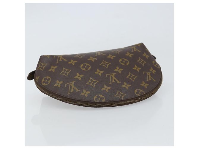 LOUIS VUITTON Pochette Cosmética Demi Ronde Monogram M47520 LV Auth BA9257 Monogramma - vista 6