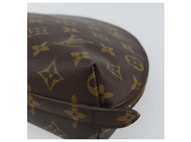 LOUIS VUITTON Pochette Cosmética Demi Ronde Monogram M47520 LV Auth BA9257 Monogramma - vista 8