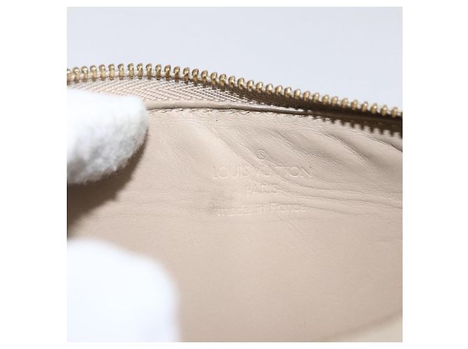 LOUIS VUITTON Pochette Lexington Monogram Vernis Beige M91010 LV Auth 159601 - vista 18
