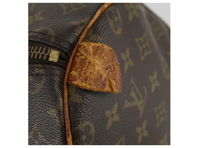 LOUIS VUITTON Borsa Boston Monogram Keepall 50 M41426 LV Auth 157022 Monogramma - vista 16
