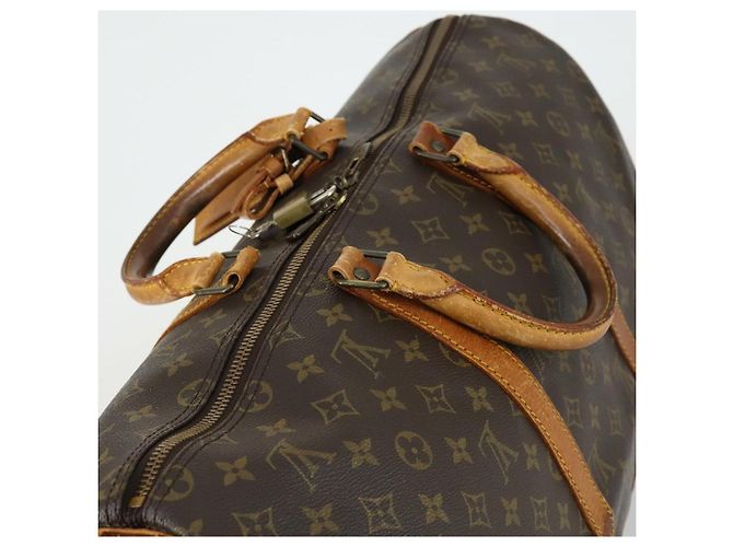 LOUIS VUITTON Borsa Boston Monogram Keepall 50 M41426 LV Auth 157022 Monogramma - vista 6