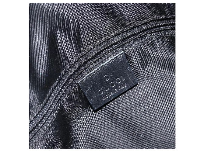 Borsa a mano in tela GG Gucci Nera Argento 000 0854 Auth ep12622 Nero - vista 15
