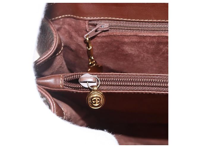 Borsa a Spalla in Pelle Marrone Oro GUCCI 001 115 1199 Auth 159210 - vista 15