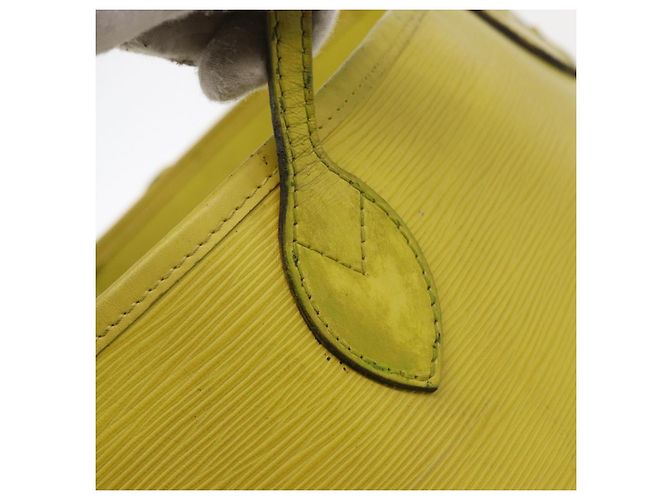 LOUIS VUITTON Epi Neverfull MM Tote Bag Yellow Pistachian M40956 LV Auth bs31791 - view 10