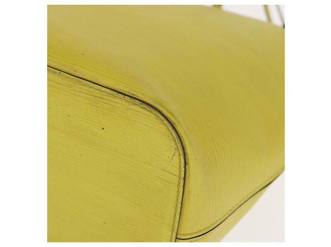 LOUIS VUITTON Epi Neverfull MM Tote Bag Yellow Pistachian M40956 LV Auth bs31791 - view 15