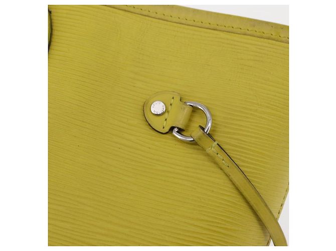 LOUIS VUITTON Epi Neverfull MM Tote Bag Yellow Pistachian M40956 LV Auth bs31791 - view 18