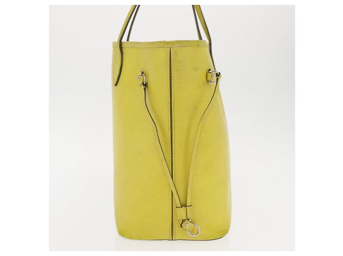 LOUIS VUITTON Epi Neverfull MM Tote Bag Yellow Pistachian M40956 LV Auth bs31791 - view 3