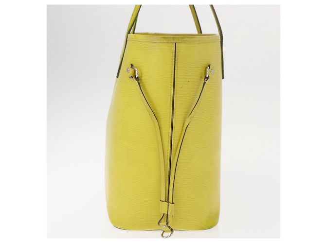 LOUIS VUITTON Epi Neverfull MM Tote Bag Yellow Pistachian M40956 LV Auth bs31791 - view 4