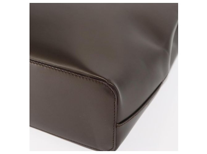 Borsa a Spalla LOEWE in Pelle Marrone Argento Autentica bs32118 - vista 16