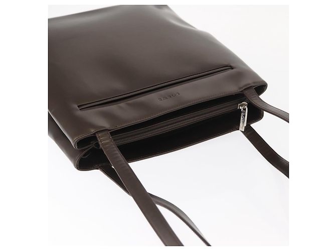 Borsa a Spalla LOEWE in Pelle Marrone Argento Autentica bs32118 - vista 6