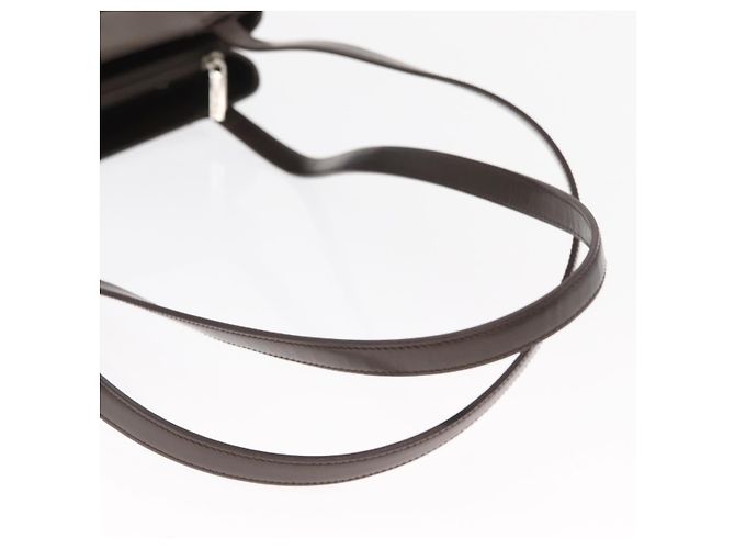 Borsa a Spalla LOEWE in Pelle Marrone Argento Autentica bs32118 - vista 7