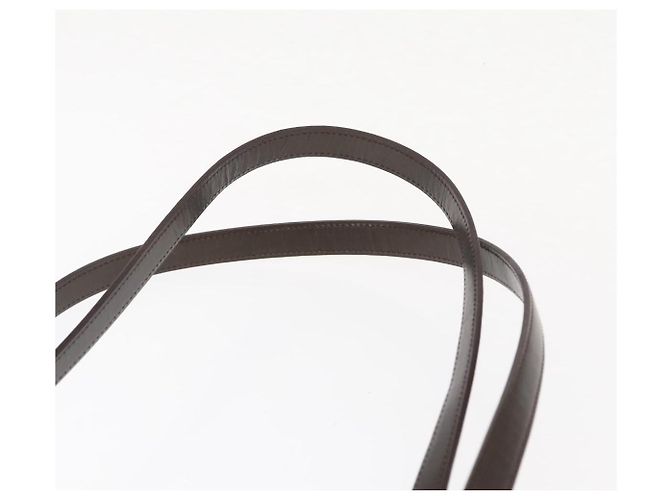 Borsa a Spalla LOEWE in Pelle Marrone Argento Autentica bs32118 - vista 8