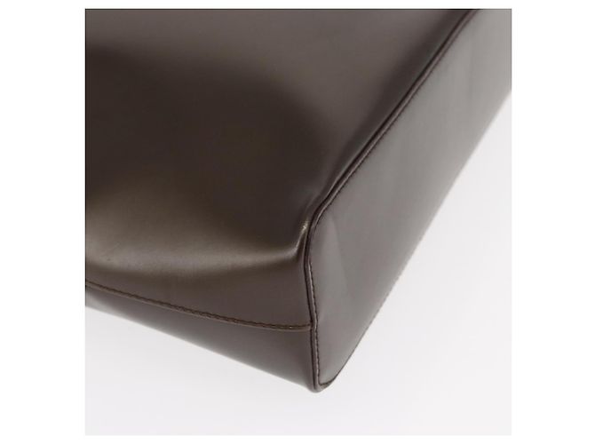 Borsa a Spalla LOEWE in Pelle Marrone Argento Autentica bs32118 - vista 9