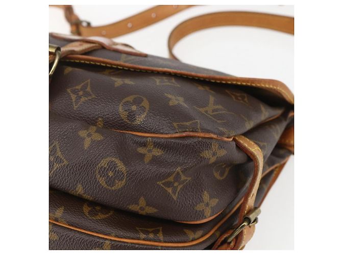 LOUIS VUITTON Borsa a Spalla Monogram Saumur 30 M42256 LV Auth ep12539 Monogramma - vista 10