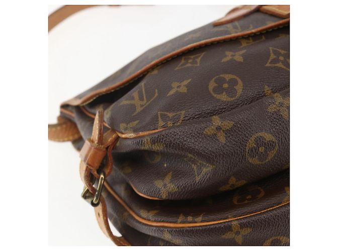 LOUIS VUITTON Borsa a Spalla Monogram Saumur 30 M42256 LV Auth ep12539 Monogramma - vista 11