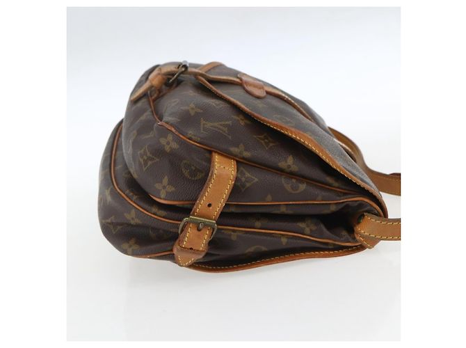 LOUIS VUITTON Borsa a Spalla Monogram Saumur 30 M42256 LV Auth ep12539 Monogramma - vista 5