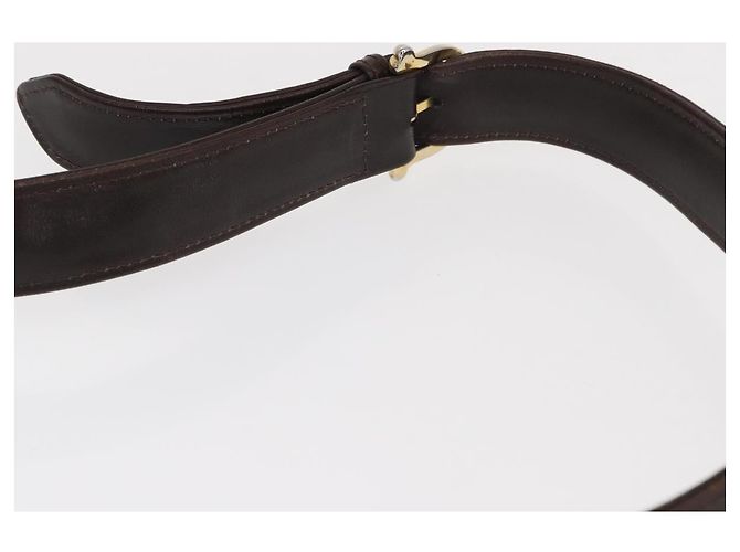 BORSO A SPALLA IN CANVAS BEIGE E ORO CÉLINE C SULKY CARRIAGE A CAVALLO Auth 159431 D'oro - vista 9