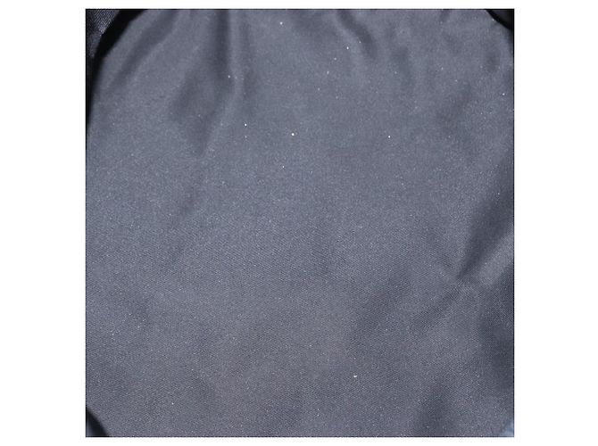 Prada Tote Bag aus schwarzem Nylon mit Silber authentisch 160272 - Ansicht 18