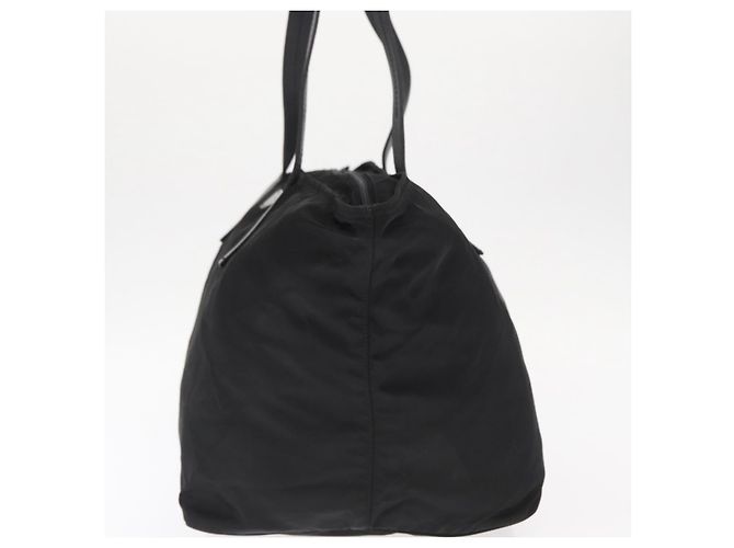 Prada Tote Bag aus schwarzem Nylon mit Silber authentisch 160272 - Ansicht 4