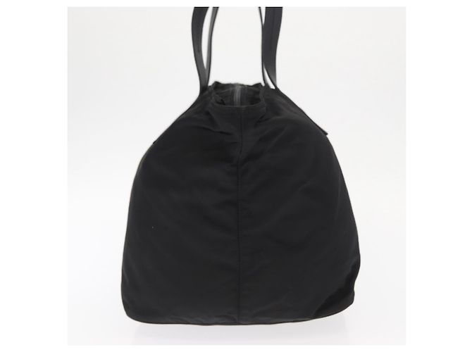 Prada Tote Bag aus schwarzem Nylon mit Silber authentisch 160272 - Ansicht 5