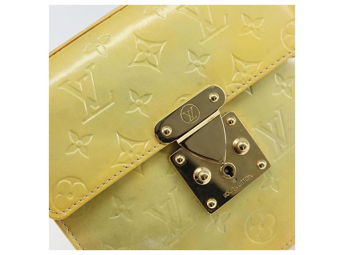 LOUIS VUITTON Borsa a mano Spring Street Monogram Vernis Grigio M91029 LV Auth gh1568 - vista 15