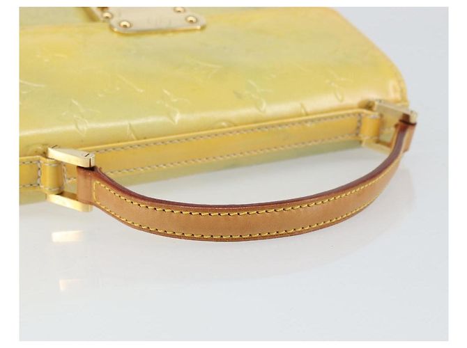 LOUIS VUITTON Borsa a mano Spring Street Monogram Vernis Grigio M91029 LV Auth gh1568 - vista 7