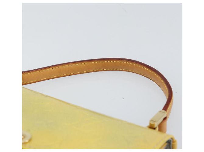 LOUIS VUITTON Borsa a mano Spring Street Monogram Vernis Grigio M91029 LV Auth gh1568 - vista 8