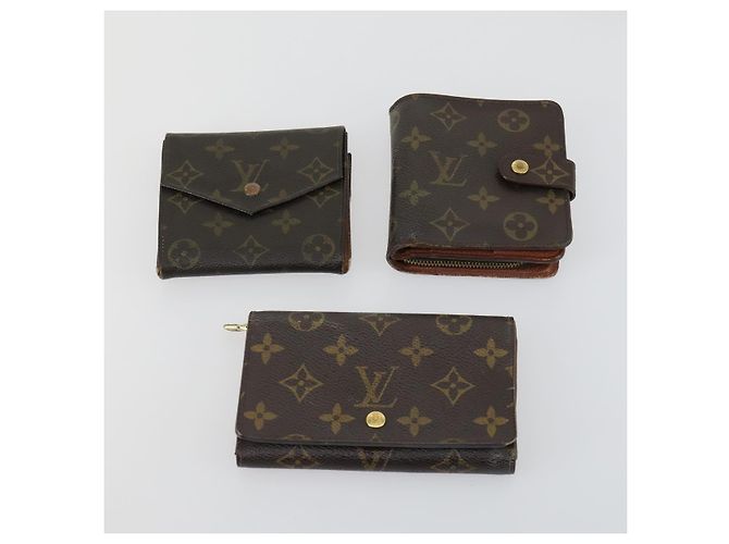 Portafoglio Monogram LOUIS VUITTON 8 Set LV Auth 160366 Monogramma - vista 11