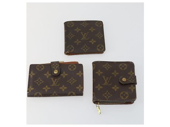 Portafoglio Monogram LOUIS VUITTON 8 Set LV Auth 160366 Monogramma - vista 2