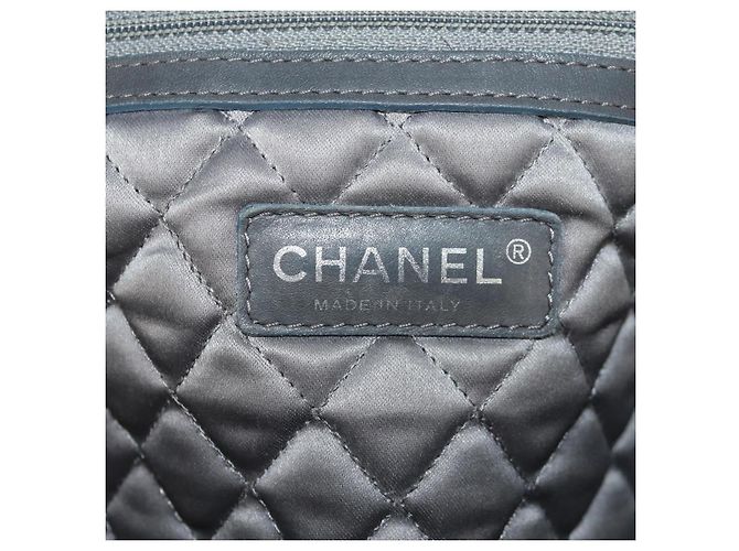 CHANEL Sac à main Matelassé en cuir Champagne Or CC Auth 160074 Doré - vue 15