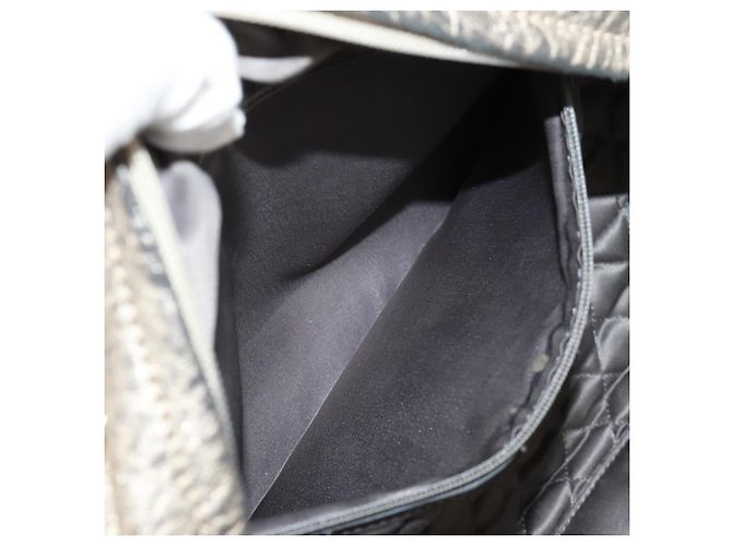 CHANEL Sac à main Matelassé en cuir Champagne Or CC Auth 160074 Doré - vue 20