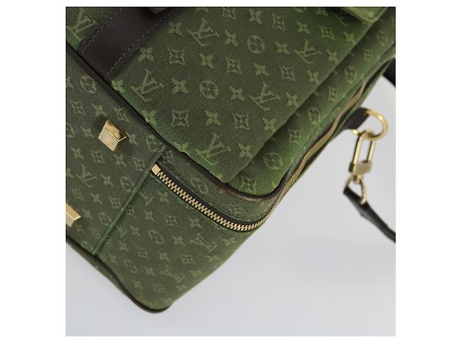 LOUIS VUITTON Monogram Mini mini claudine Bolsa Boston Khaki MB0082 LV Auth mr1701 Caqui - vista 15