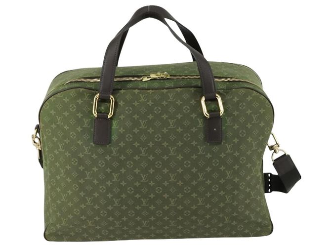 LOUIS VUITTON Monogram Mini mini claudine Bolsa Boston Khaki MB0082 LV Auth mr1701 Caqui - vista 2