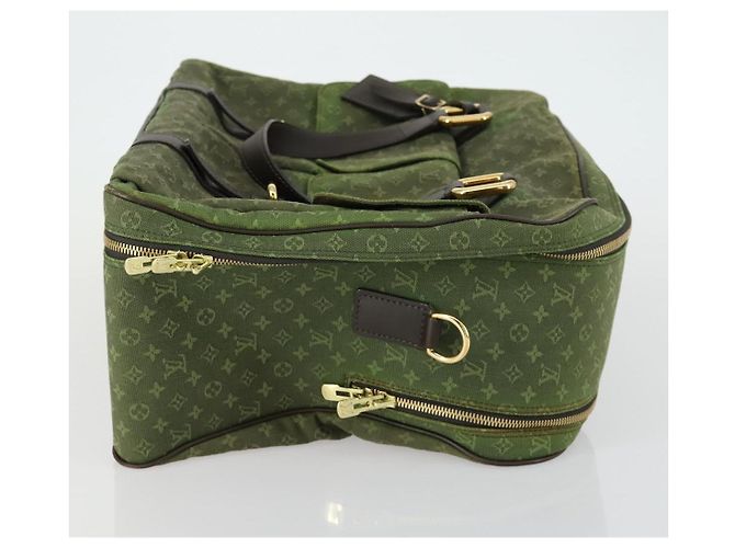 LOUIS VUITTON Monogram Mini mini claudine Bolsa Boston Khaki MB0082 LV Auth mr1701 Caqui - vista 4