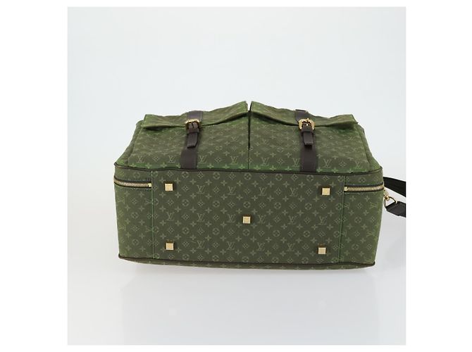 LOUIS VUITTON Monogram Mini mini claudine Bolsa Boston Khaki MB0082 LV Auth mr1701 Caqui - vista 5