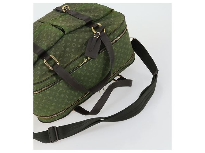 LOUIS VUITTON Monogram Mini mini claudine Bolsa Boston Khaki MB0082 LV Auth mr1701 Caqui - vista 7