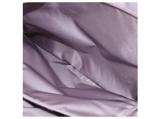 PRADA Borsa a mano in nylon lavanda argento autentica 159273 - vista 22