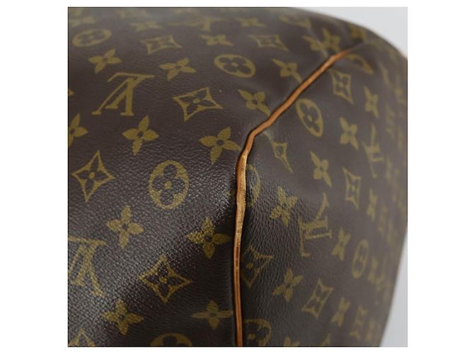 LOUIS VUITTON Borsa Boston Monogram Keepall 60 M41422 LV Auth BA8830 Monogramma - vista 12