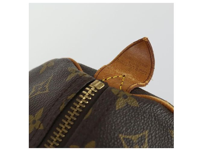 LOUIS VUITTON Borsa Boston Monogram Keepall 60 M41422 LV Auth BA8830 Monogramma - vista 15