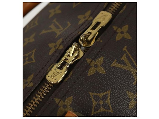 LOUIS VUITTON Borsa Boston Monogram Keepall 60 M41422 LV Auth BA8830 Monogramma - vista 16