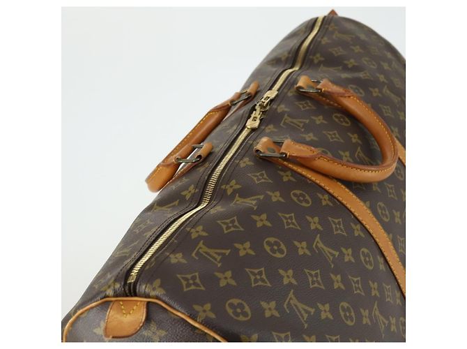 LOUIS VUITTON Borsa Boston Monogram Keepall 60 M41422 LV Auth BA8830 Monogramma - vista 6